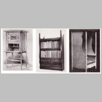 Writing desk, hanging cupboard and bookshelves, bedroom chair, photos in Duncan Simpson, p. 59, l.jpg